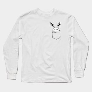 Sweet bunny in a pocket Long Sleeve T-Shirt